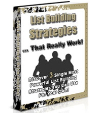 List Building Strategies That Realy Work