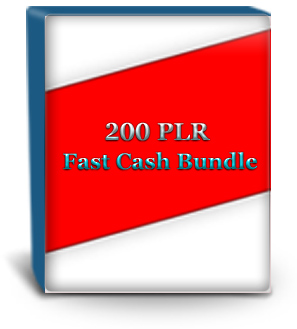 200 PLR Fast Cash Box